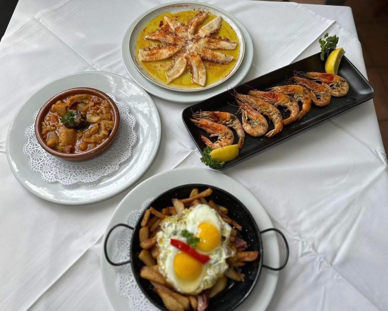 Selección de tapas españolas