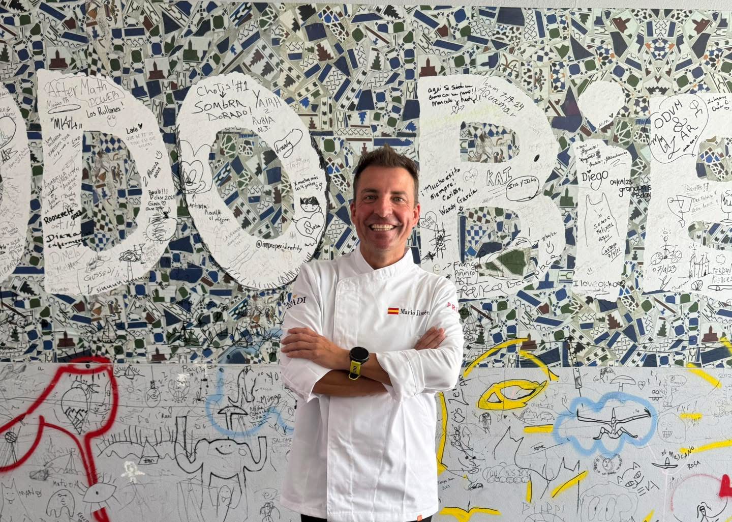 Mario, chef y propietario de Chotis en Avila